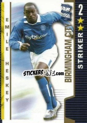 Sticker Emile Heskey - Shoot Out Premier League 2004-2005 n. 52 - Magicboxint