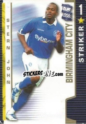 Sticker Stern John - Shoot Out Premier League 2004-2005 - Magicboxint
