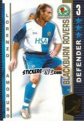 Sticker Lorenzo Amoruso - Shoot Out Premier League 2004-2005 - Magicboxint