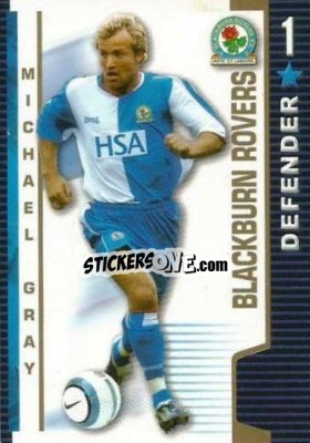 Sticker Michael Gray - Shoot Out Premier League 2004-2005 - Magicboxint
