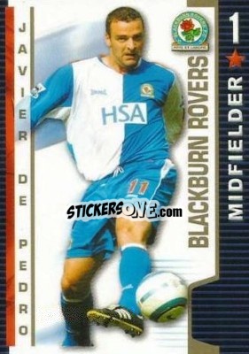 Sticker Javier De Pedro - Shoot Out Premier League 2004-2005 - Magicboxint