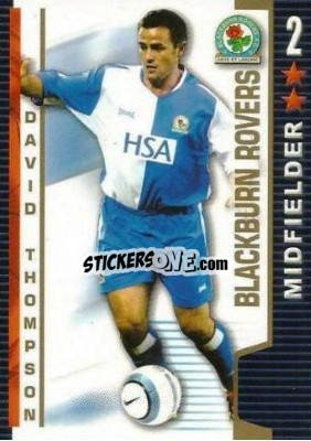 Sticker David Thompson - Shoot Out Premier League 2004-2005 - Magicboxint