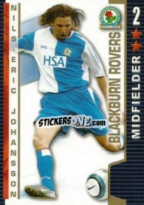 Cromo Nils-Eric Johansson - Shoot Out Premier League 2004-2005 - Magicboxint