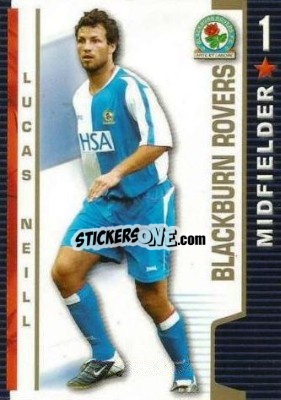 Sticker Lucas Neill - Shoot Out Premier League 2004-2005 n. 69 - Magicboxint