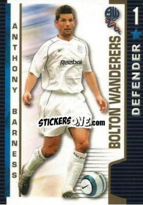 Sticker Anthony Barness - Shoot Out Premier League 2004-2005 - Magicboxint