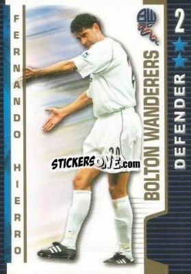 Figurina Fernando Hierro - Shoot Out Premier League 2004-2005 - Magicboxint