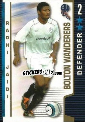 Sticker Radhi Jaidi - Shoot Out Premier League 2004-2005 n. 78 - Magicboxint