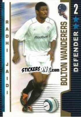 Sticker Radhi Jaidi - Shoot Out Premier League 2004-2005 - Magicboxint