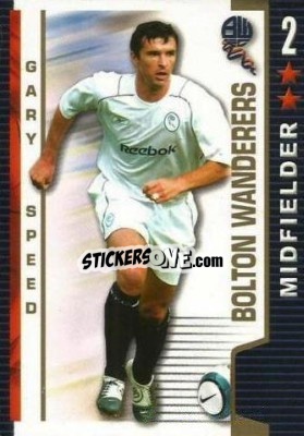 Sticker Gary Speed - Shoot Out Premier League 2004-2005 - Magicboxint