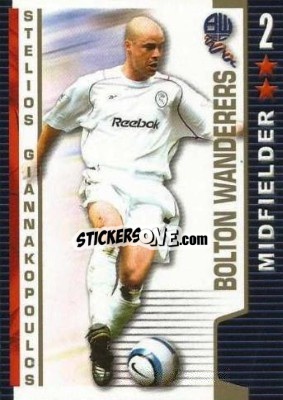 Sticker Stelios Giannakopoulos - Shoot Out Premier League 2004-2005 - Magicboxint
