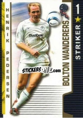 Sticker Henrik Pedersen - Shoot Out Premier League 2004-2005 n. 87 - Magicboxint