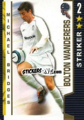Sticker Michael Bridges - Shoot Out Premier League 2004-2005 - Magicboxint