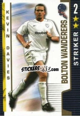 Sticker Kevin Davies - Shoot Out Premier League 2004-2005 n. 89 - Magicboxint