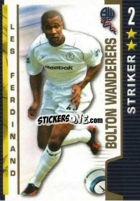 Sticker Les Ferdinand - Shoot Out Premier League 2004-2005 n. 90 - Magicboxint