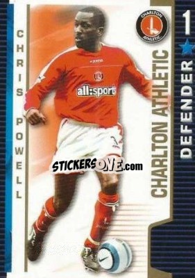 Sticker Chris Powell - Shoot Out Premier League 2004-2005 - Magicboxint