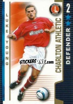 Sticker Luke Young - Shoot Out Premier League 2004-2005 n. 96 - Magicboxint