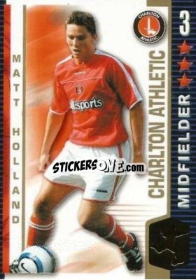Sticker Matt Holland - Shoot Out Premier League 2004-2005 - Magicboxint