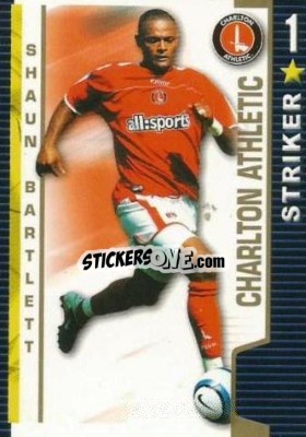 Sticker Shaun Bartlett - Shoot Out Premier League 2004-2005 - Magicboxint