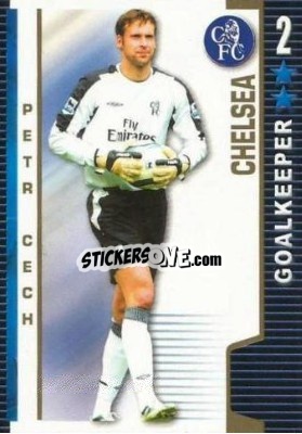 Sticker Petr Cech - Shoot Out Premier League 2004-2005 - Magicboxint