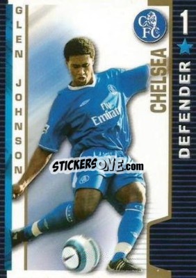 Sticker Glen Johnson - Shoot Out Premier League 2004-2005 n. 113 - Magicboxint