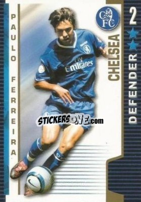 Sticker Paulo Ferreira - Shoot Out Premier League 2004-2005 - Magicboxint