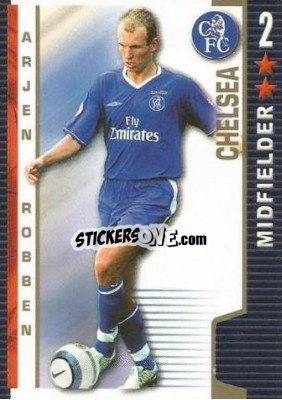 Sticker Arjen Robben - Shoot Out Premier League 2004-2005 n. 122 - Magicboxint