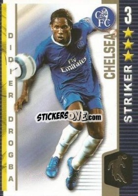 Sticker Didier Drogba - Shoot Out Premier League 2004-2005 n. 123 - Magicboxint