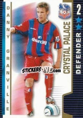 Figurina Danny Granville - Shoot Out Premier League 2004-2005 n. 128 - Magicboxint