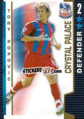 Sticker Tony Popovic - Shoot Out Premier League 2004-2005 - Magicboxint