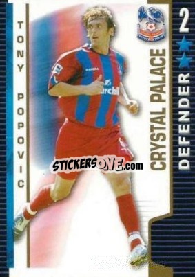 Sticker Tony Popovic - Shoot Out Premier League 2004-2005 n. 130 - Magicboxint