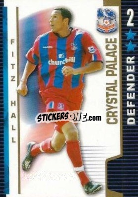 Sticker Fitz Hall - Shoot Out Premier League 2004-2005 - Magicboxint