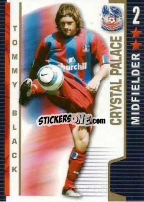 Sticker Tommy Black - Shoot Out Premier League 2004-2005 - Magicboxint
