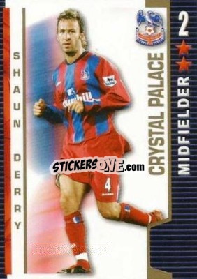 Sticker Shaun Derry - Shoot Out Premier League 2004-2005 - Magicboxint