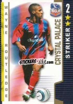Sticker Wayne Routledge - Shoot Out Premier League 2004-2005 - Magicboxint
