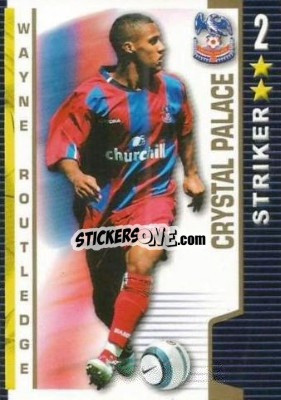 Cromo Wayne Routledge - Shoot Out Premier League 2004-2005 n. 140 - Magicboxint