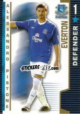 Sticker Alessandro Pistone - Shoot Out Premier League 2004-2005 - Magicboxint