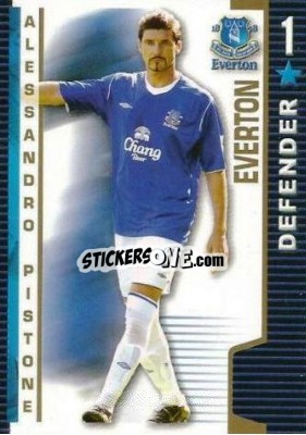 Sticker Alessandro Pistone - Shoot Out Premier League 2004-2005 n. 147 - Magicboxint