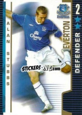 Sticker Alan Stubbs - Shoot Out Premier League 2004-2005 n. 148 - Magicboxint