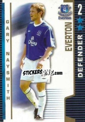 Sticker Gary Naysmith - Shoot Out Premier League 2004-2005 n. 150 - Magicboxint