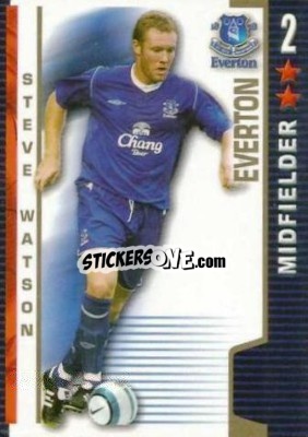 Cromo Steve Watson - Shoot Out Premier League 2004-2005 n. 157 - Magicboxint