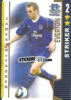 Sticker James McFadden - Shoot Out Premier League 2004-2005 n. 158 - Magicboxint
