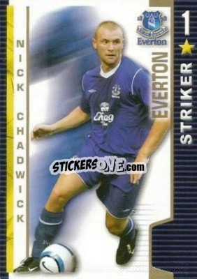 Sticker Nick Chadwick - Shoot Out Premier League 2004-2005 - Magicboxint