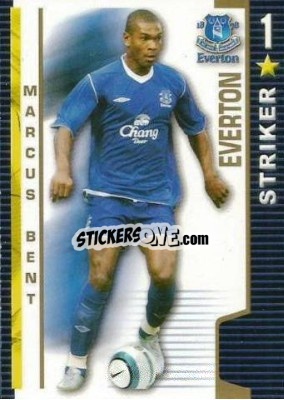 Cromo Marcus Bent - Shoot Out Premier League 2004-2005 - Magicboxint