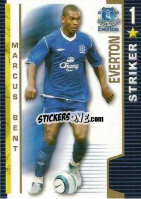 Sticker Marcus Bent - Shoot Out Premier League 2004-2005 n. 162 - Magicboxint