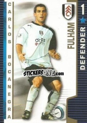 Sticker Carlos Bocanegra RC - Shoot Out Premier League 2004-2005 n. 168 - Magicboxint