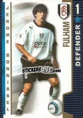 Sticker Jerome Bonnissel - Shoot Out Premier League 2004-2005 - Magicboxint
