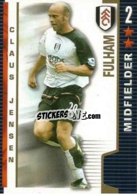 Sticker Claus Jensen - Shoot Out Premier League 2004-2005 n. 173 - Magicboxint
