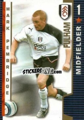 Sticker Mark Pembridge - Shoot Out Premier League 2004-2005 - Magicboxint