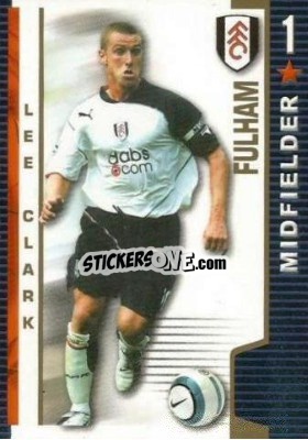 Sticker Lee Clark - Shoot Out Premier League 2004-2005 n. 175 - Magicboxint