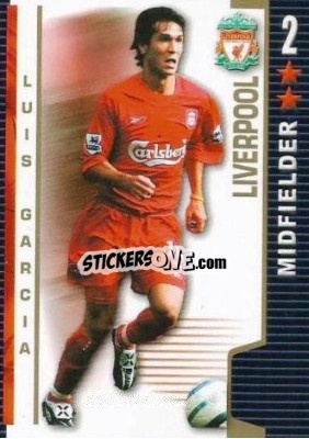 Sticker Luis Garcia - Shoot Out Premier League 2004-2005 - Magicboxint
